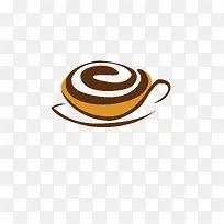 手绘休闲咖啡杯-空若网 手绘休闲咖啡杯-空若网