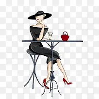 手绘女性-空若网 手绘女性-空若网