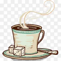 矢量手绘咖啡-空若网 矢量手绘咖啡-空若网