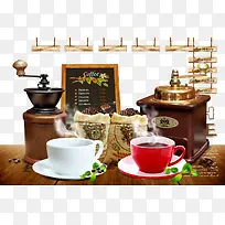 咖啡海报-空若网 咖啡海报-空若网