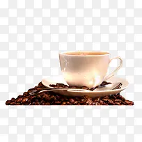 咖啡杯咖啡豆-空若网 咖啡杯咖啡豆-空若网