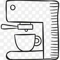 咖啡机图标-空若网 咖啡机图标-空若网