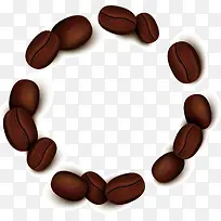 咖啡豆矢量图-空若网 咖啡豆矢量图-空若网