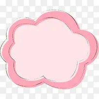 粉色花朵边框-空若网 粉色花朵边框-空若网