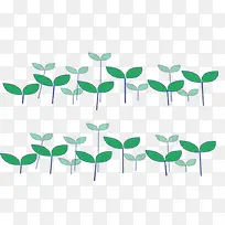 卡通手绘小草背景-空若网 卡通手绘小草背景-空若网