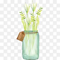 水彩小草-空若网 水彩小草-空若网
