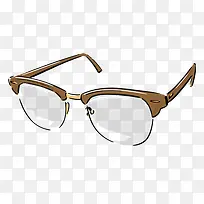 手绘时尚眼镜-空若网 手绘时尚眼镜-空若网