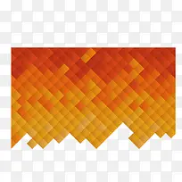 矢量橙色几何-空若网 矢量橙色几何-空若网