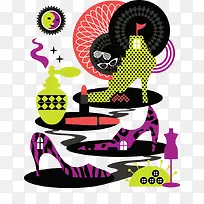 时尚创意元素-空若网 时尚创意元素-空若网