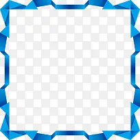 矢量蓝色边框-空若网 矢量蓝色边框-空若网