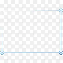 蓝色边框素材-空若网 蓝色边框素材-空若网