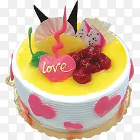 产品实物LOVE蛋糕-空若网 产品实物LOVE蛋糕-空若网