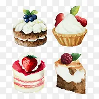 水彩蛋糕-空若网 水彩蛋糕-空若网