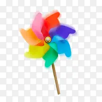 彩色卡通风车-空若网 彩色卡通风车-空若网