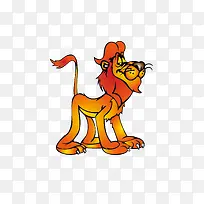 可爱卡通狮子-空若网 可爱卡通狮子-空若网