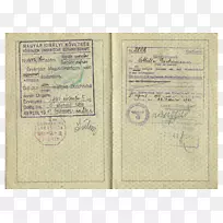 纸质材料字体-护照-空若网 纸质材料字体-护照-空若网