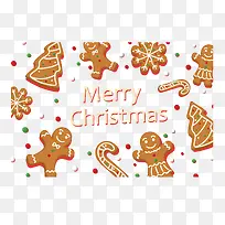 圣诞节圣诞树饼干图-空若网 圣诞节圣诞树饼干图-空若网