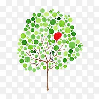 手绘小清新树-空若网 手绘小清新树-空若网