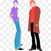 ���պ��߲廭����Ů-������