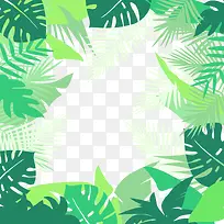 矢量粽叶背景-空若网 矢量粽叶背景-空若网