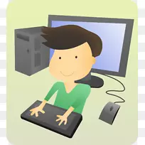 电脑鼠标膝上型电脑图标剪辑艺术电脑-空若网 电脑鼠标膝上型电脑图标剪辑艺术电脑-空若网