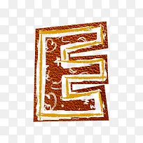 皮革字母e-空若网 皮革字母e-空若网