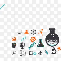 科学图标-空若网 科学图标-空若网