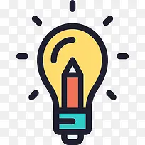 手绘灯泡-空若网 手绘灯泡-空若网