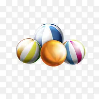 彩色沙滩球-空若网 彩色沙滩球-空若网