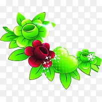 绿色清新时尚花朵春天-空若网 绿色清新时尚花朵春天-空若网