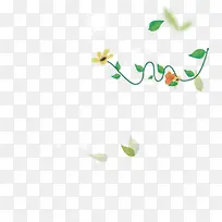 清新绿色朦胧设计树枝-空若网 清新绿色朦胧设计树枝-空若网