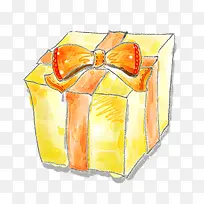 黄色礼盒-空若网 黄色礼盒-空若网