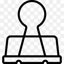 回形针图标-空若网 回形针图标-空若网