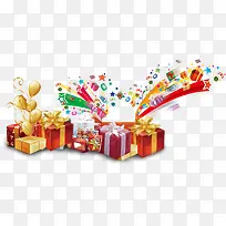 彩色礼物相送节日-空若网 彩色礼物相送节日-空若网