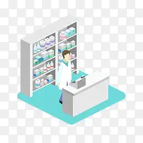 矢量药店-空若网 矢量药店-空若网