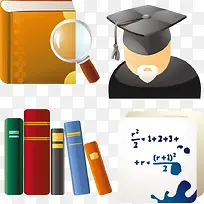 学习课本书教师PNG矢量素材-空若网 学习课本书教师PNG矢量素材-空若网