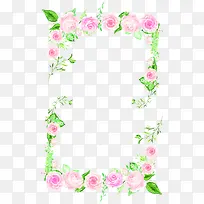 美丽花朵边框-空若网 美丽花朵边框-空若网