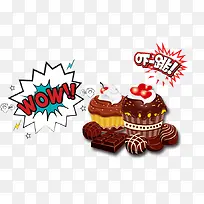 卡通甜点-空若网 卡通甜点-空若网