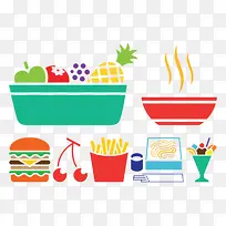 卡通食物-空若网 卡通食物-空若网