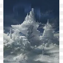 手绘动漫插画仙境-空若网 手绘动漫插画仙境-空若网