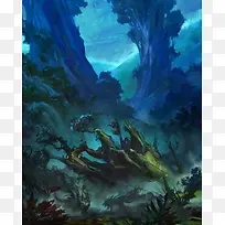 动漫插画仙境圣地-空若网 动漫插画仙境圣地-空若网