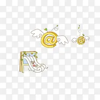 手绘翅膀-空若网 手绘翅膀-空若网