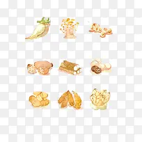 卡通手绘蔬菜食物-空若网 卡通手绘蔬菜食物-空若网