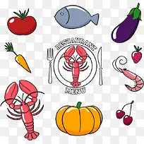 食物矢量免费素材-空若网 食物矢量免费素材-空若网