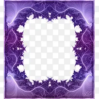 卡通边框素材相框卡通 紫色梦幻-空若网 卡通边框素材相框卡通 紫色梦幻-空若网