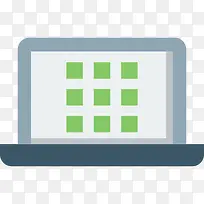 笔记本电脑图标-空若网 笔记本电脑图标-空若网