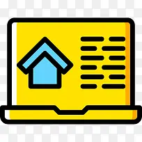 笔记本电脑图标-空若网 笔记本电脑图标-空若网