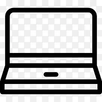 打开笔记本电脑图标-空若网 打开笔记本电脑图标-空若网