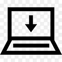 笔记本电脑图标-空若网 笔记本电脑图标-空若网