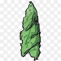 创意手绘漫画松树-空若网 创意手绘漫画松树-空若网